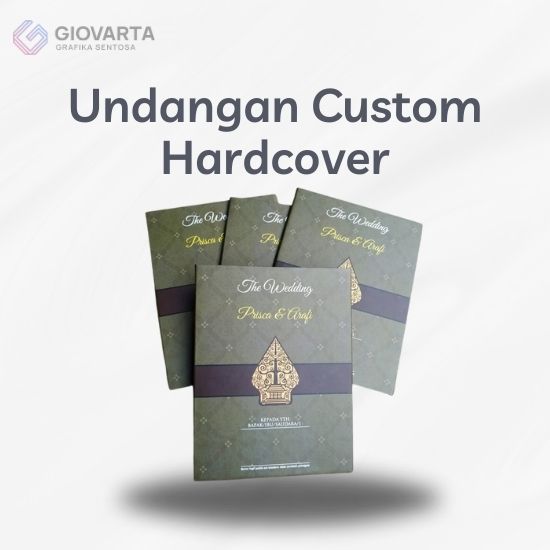 Cetak Undangan Custom Hardcover
