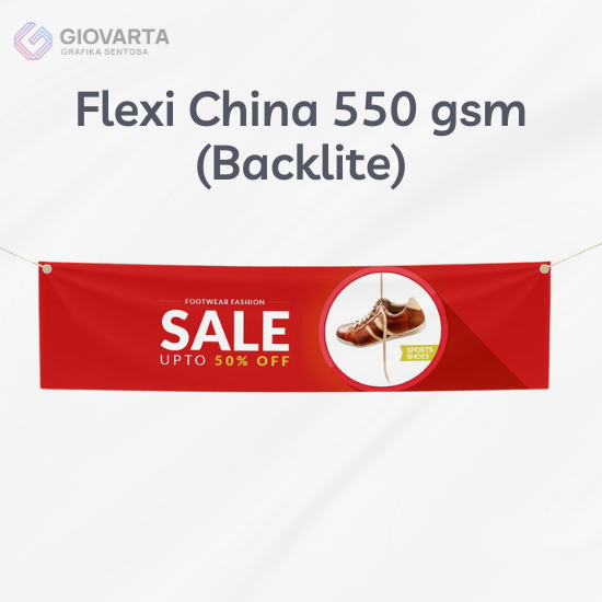 Flexi China 550 gsm (Backlite)