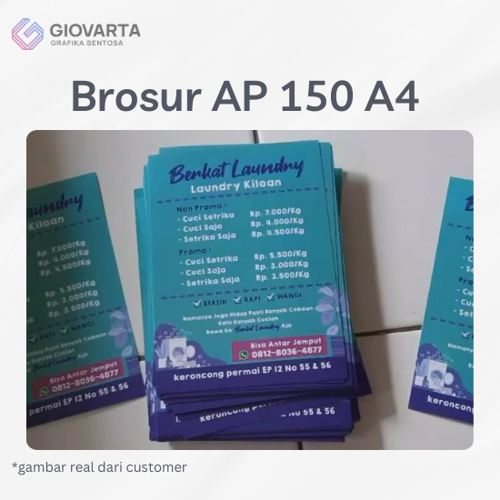 Brosur A5 AP 150