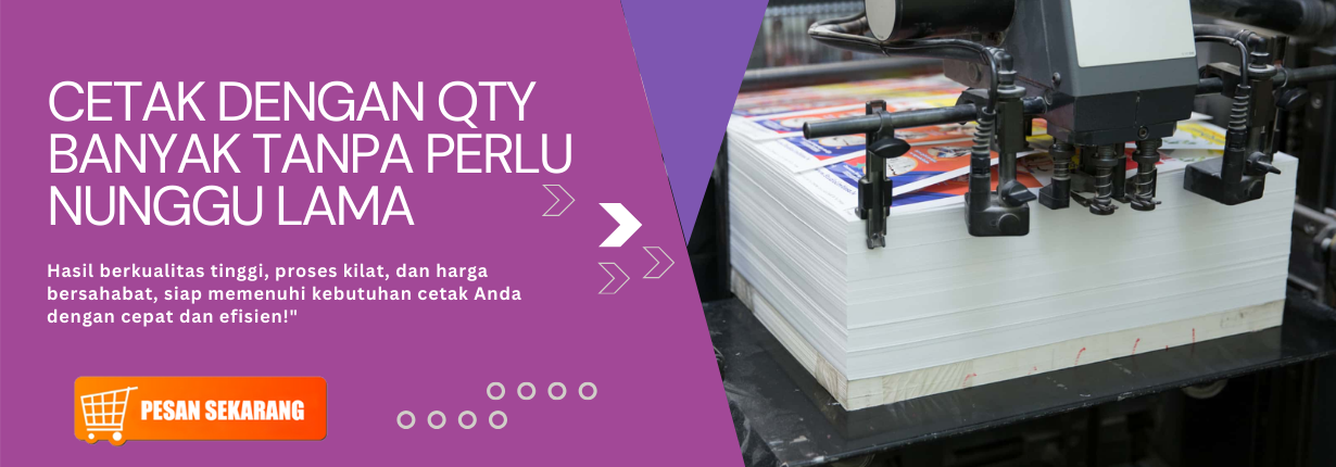 Cetak QTY Banyak Tanpa Lama